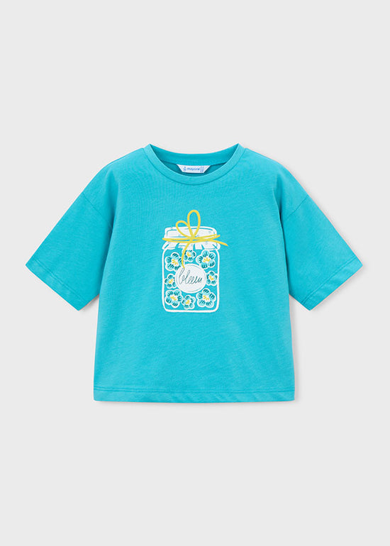 Mayoral Mädchen T-Shirt 3016 – pazifik