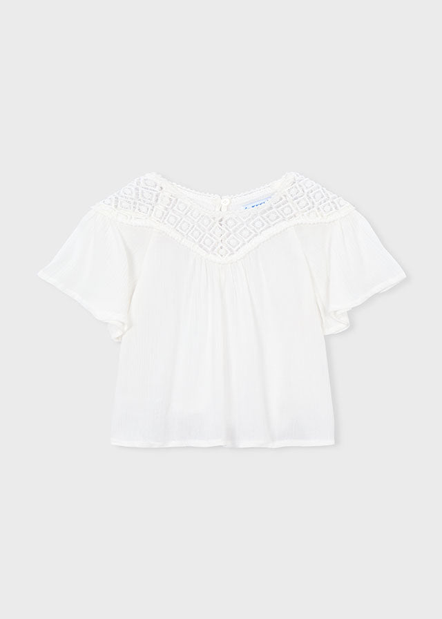 Mayoral Mädchen Tunika Bluse  3197 – sahne