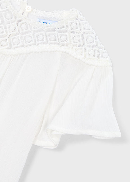 Mayoral Mädchen Tunika Bluse  3197 – sahne