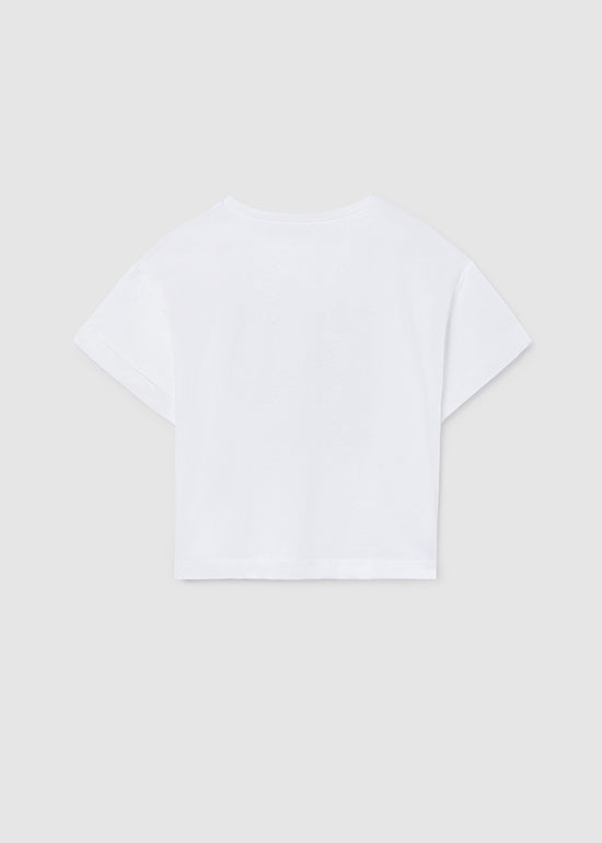Mayoral Mädchen T-Shirt 6009 – weiss