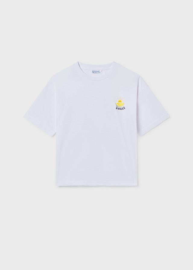 Mayoral Mädchen T-Shirt 6011 – weiss