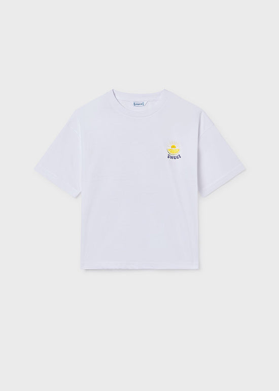 Mayoral Mädchen T-Shirt 6011 – weiss