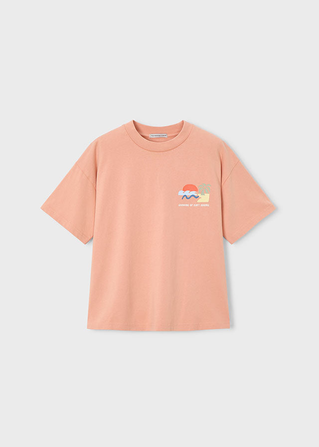 Boston Kids Jungen T-Shirt 6041 – koralle