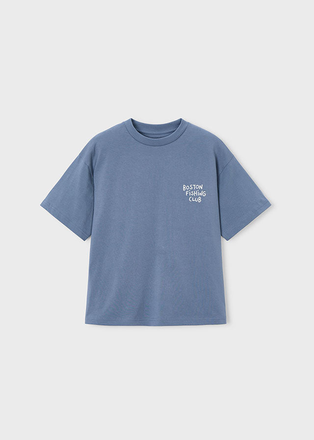 Boston Kids Jungen T-Shirt 6042 – blau