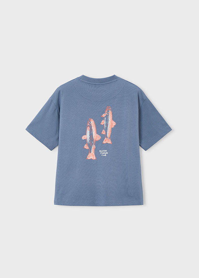 Boston Kids Jungen T-Shirt 6042 – blau