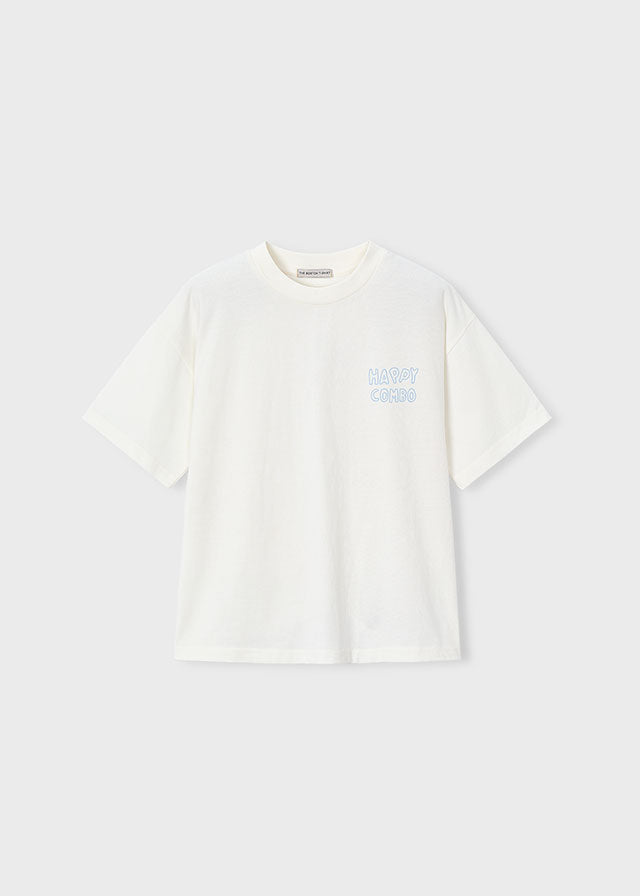 Boston Kids Jungen T-Shirt 6043 – sahne