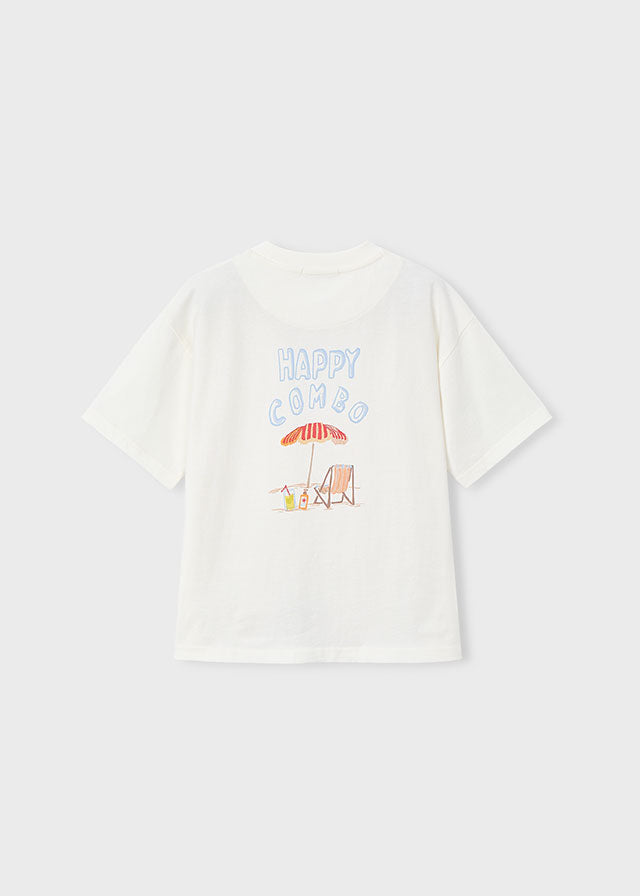 Boston Kids Jungen T-Shirt 6043 – sahne