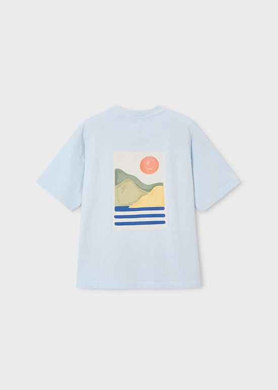 Boston Kids Jungen T-Shirt 6045 – hellblau