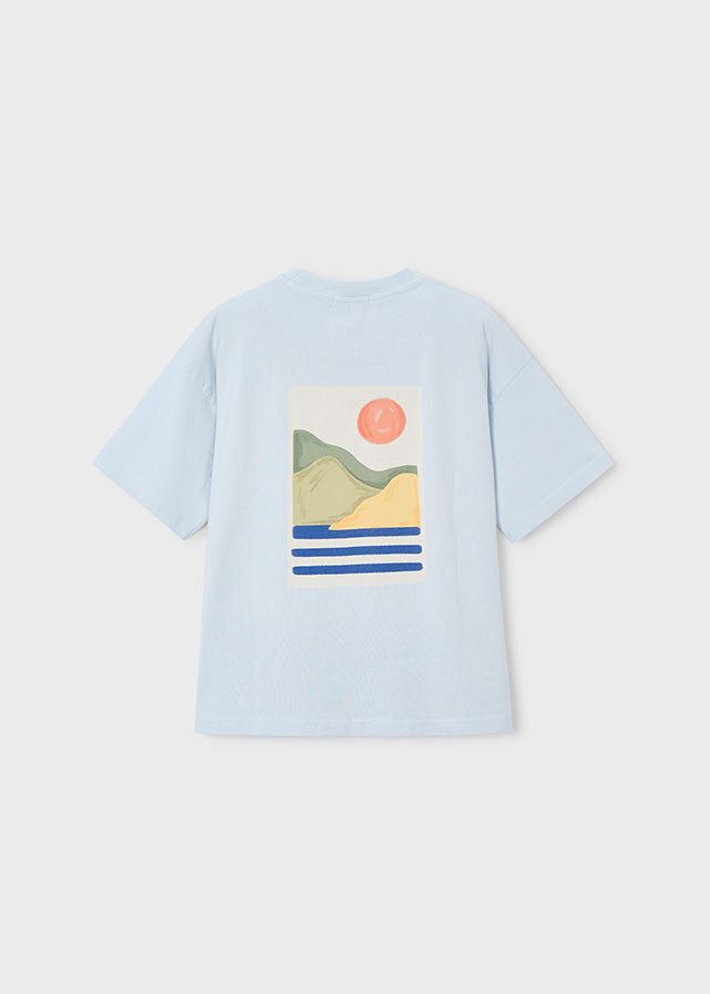 Boston Kids Jungen T-Shirt 6045 – hellblau