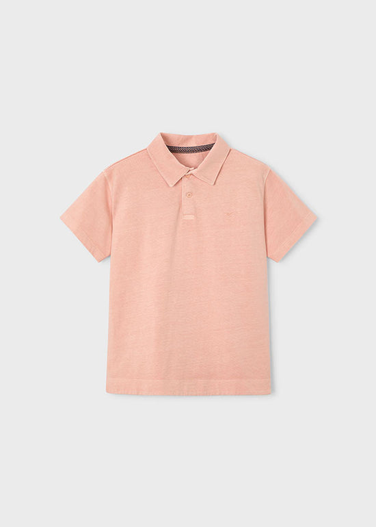 Boston Kids Jungen Poloshirt 6177 – koralle