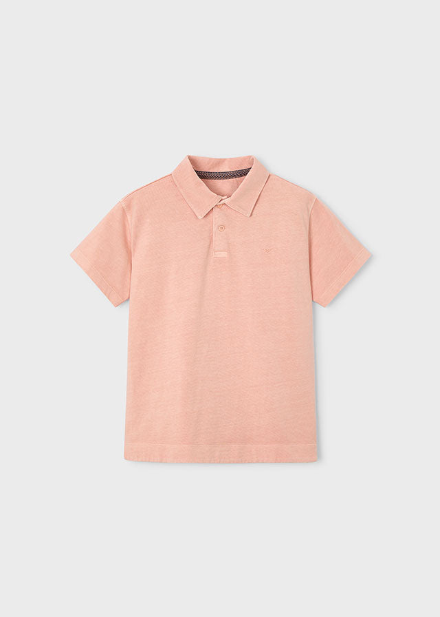 Boston Kids Jungen Poloshirt 6177 – koralle
