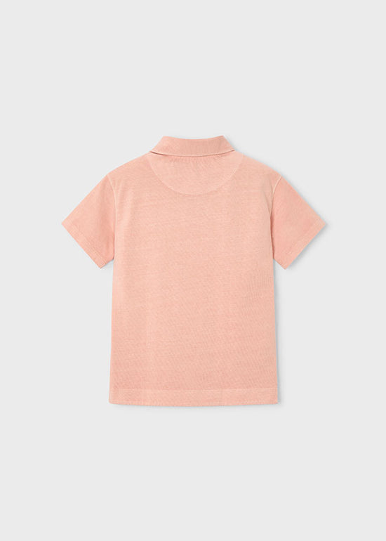 Boston Kids Jungen Poloshirt 6177 – koralle