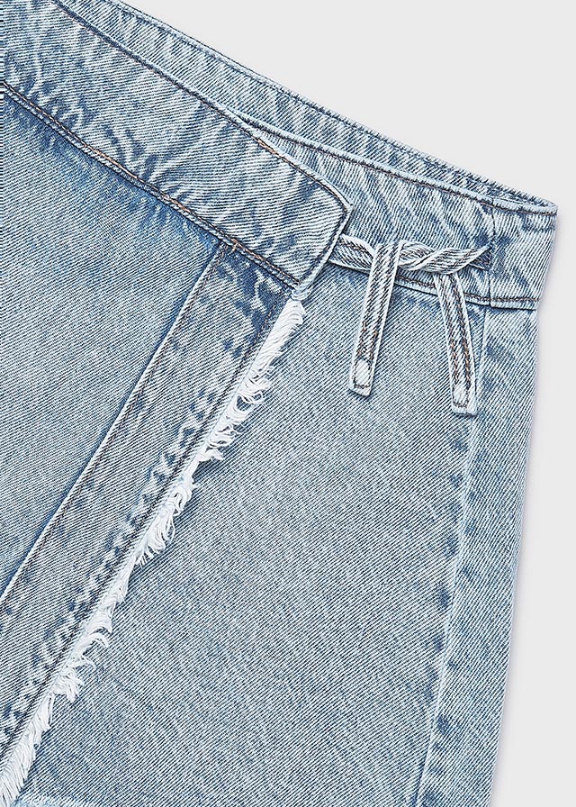 Mayoral Mädchen Jeans Shorts 6903 – hell