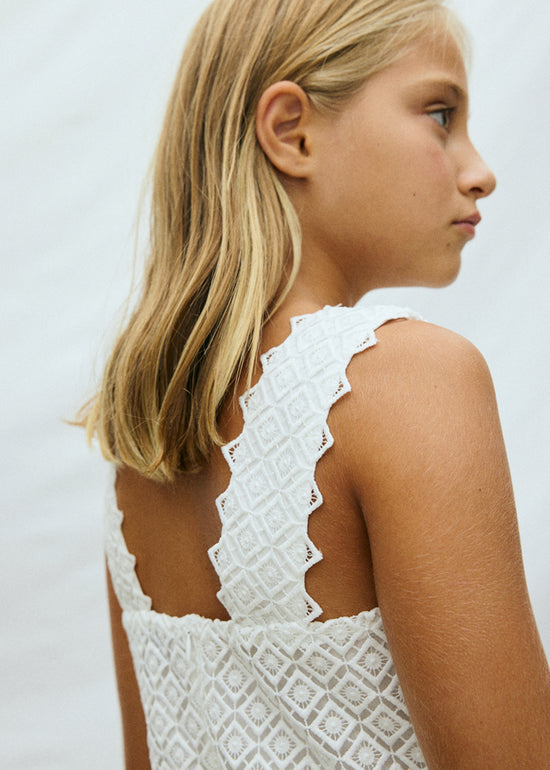 Mayoral Mädchen Kleid 6905 – sahne