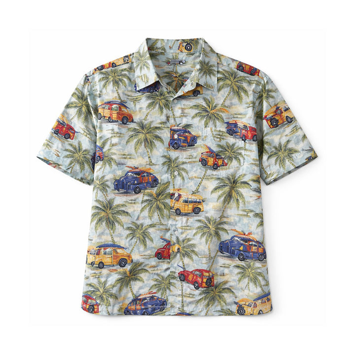 The Surfcar Herren Kurzarm-Hemden Bowl 261126