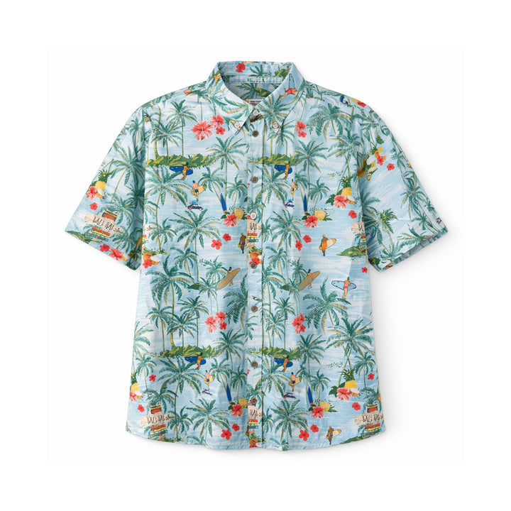 The Surfcar Herren Kurzarm-Hemden Faro 261127