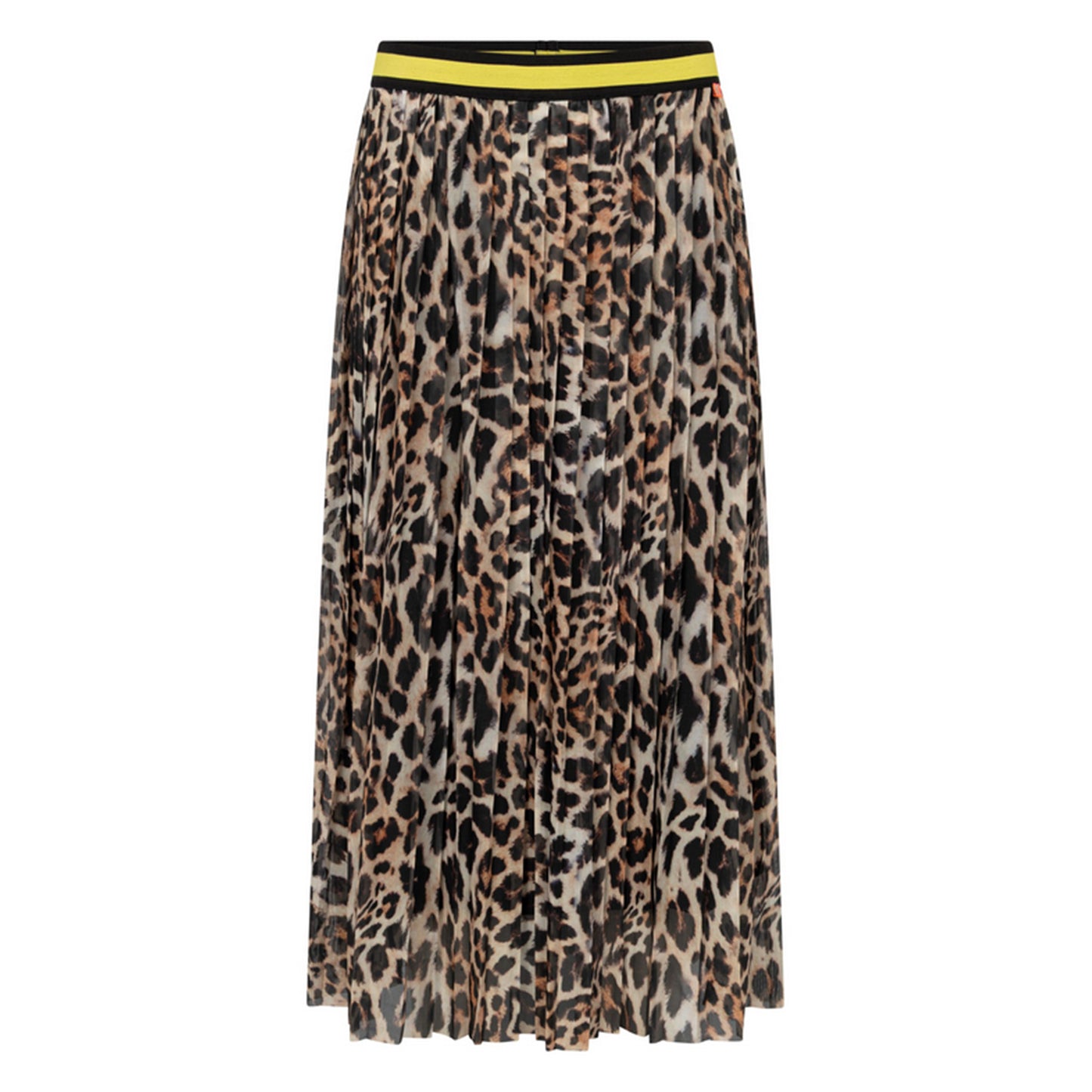 Frieda & Freddies Damen Rock Leo-Print – desert beige