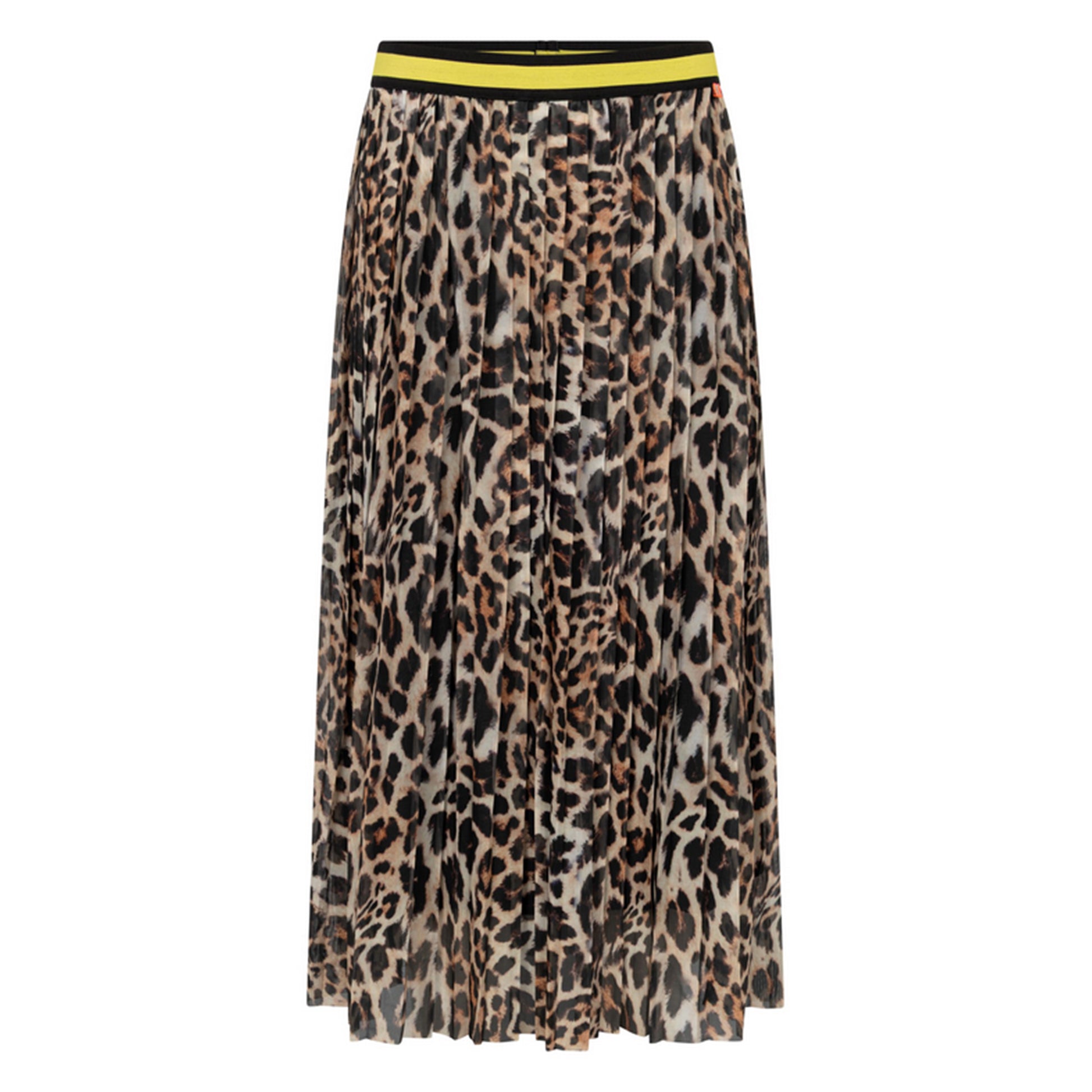 Frieda & Freddies Damen Rock Leo-Print – desert beige
