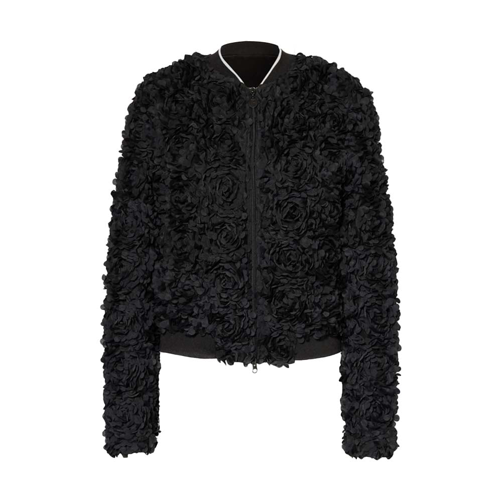 Frieda & Freddies Damen Blouson Jacke 261704 – black