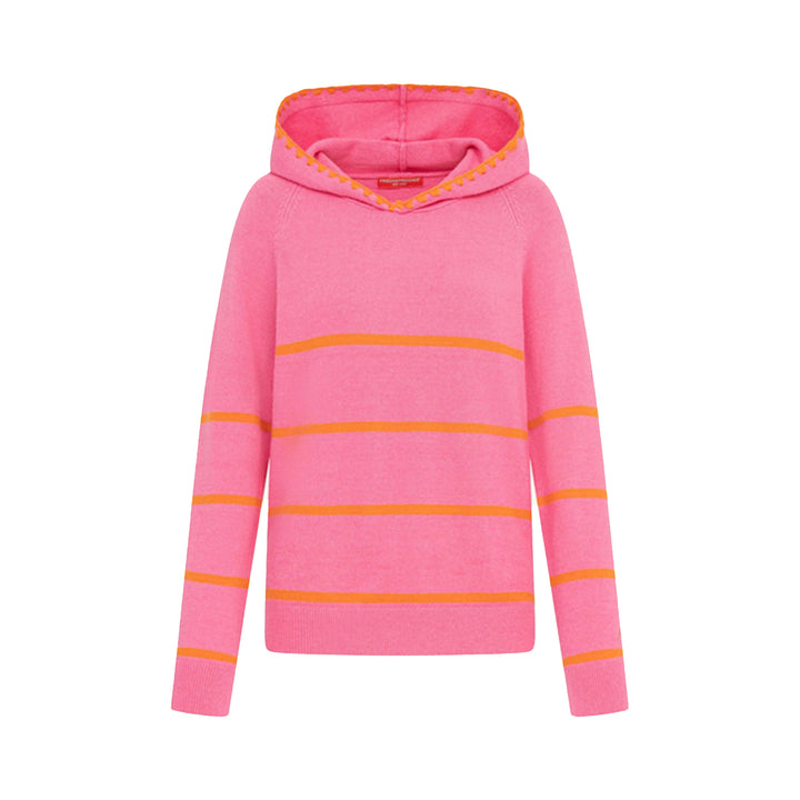 Frieda and Freddies Damen Kapuzenpullover 266300 – fanatic pink