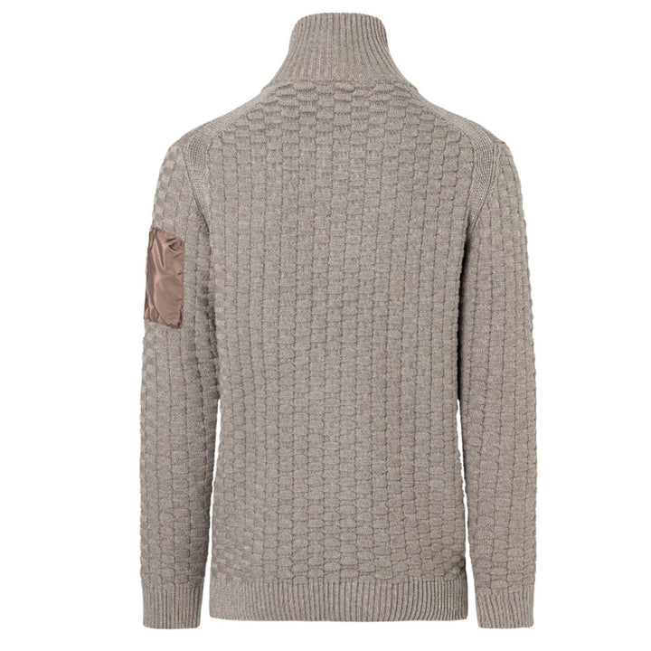 Timezone Herren Strickpullover Troyer Seamans