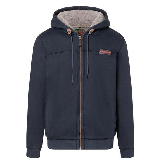 Timezone Herren Kapuzensweatjacke - dark night blue