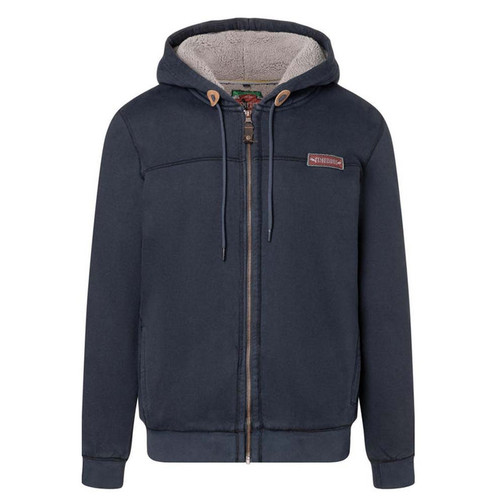 Timezone Herren Kapuzensweatjacke - dark night blue