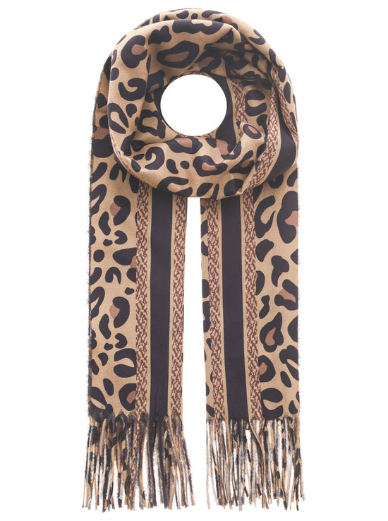 Zwillingsherz Damen Schal Digital Print "Leo"