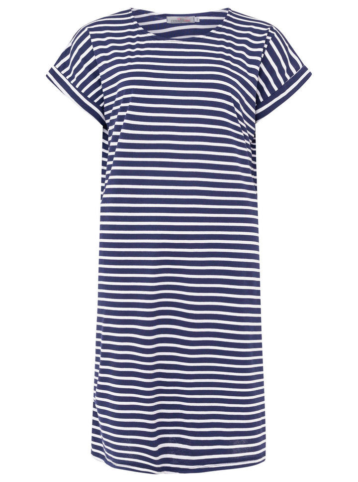 Zwillingsherz Damen Mini-Kleid "Streifen"
