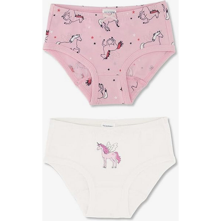 Salt and Pepper Girl Slip 2er Set Unicorns