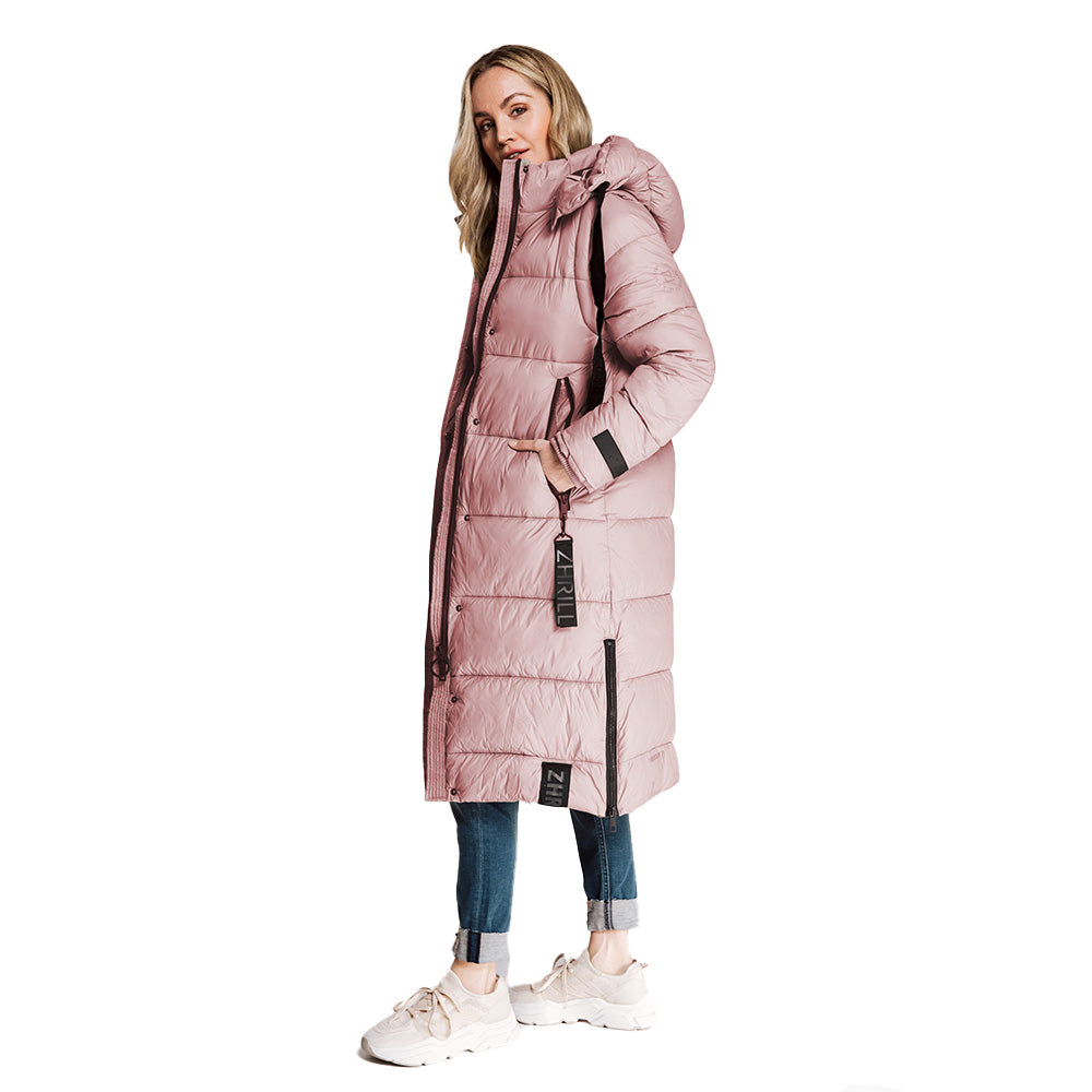 Zhrill Damen Winterjacke ZHISI MAX FAWN