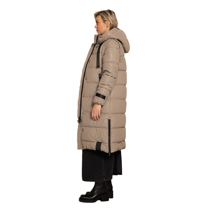 Zhrill Damen Winterjacke ZHISI MAX NEW - taupe