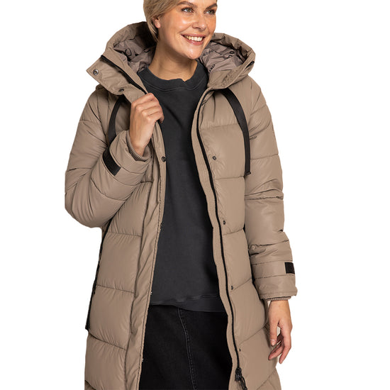 Zhrill Damen Winterjacke ZHISI MAX NEW - taupe