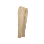 Funky Staff Damen Trousers You2 Velours Vegan Leather sand