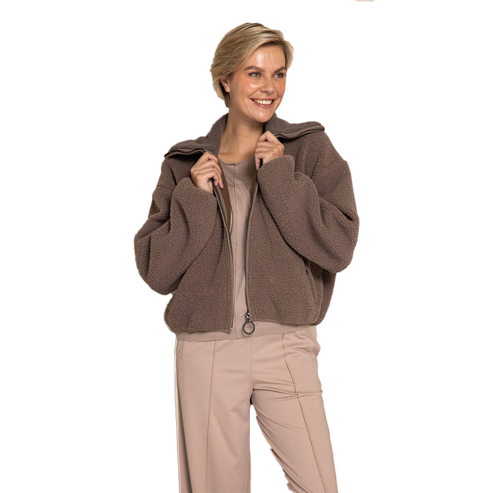 Zhrill Damen Teddy-Fleece Jacke ZHZIRA