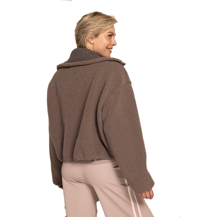 Zhrill Damen Teddy-Fleece Jacke ZHZIRA