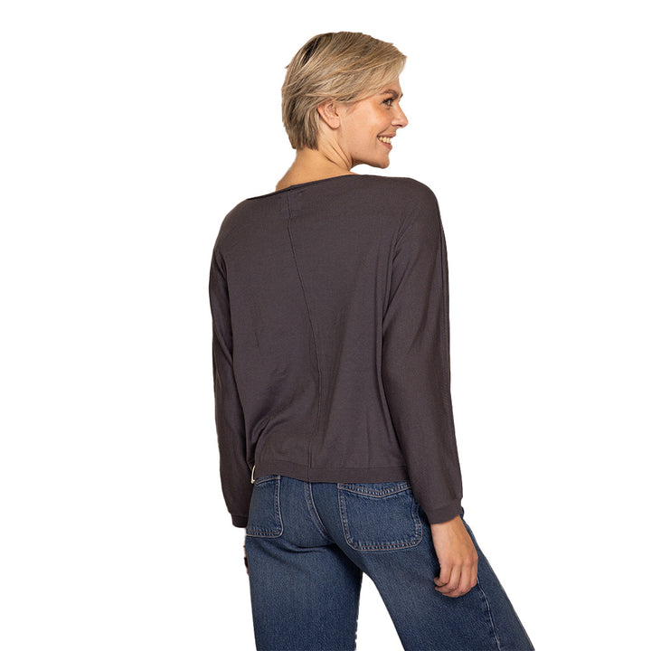 Zhrill Damen Strickpullover ZHLUNI -anthra