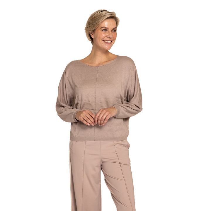 Zhrill Damen Strickpullover ZHLUNI - taupe