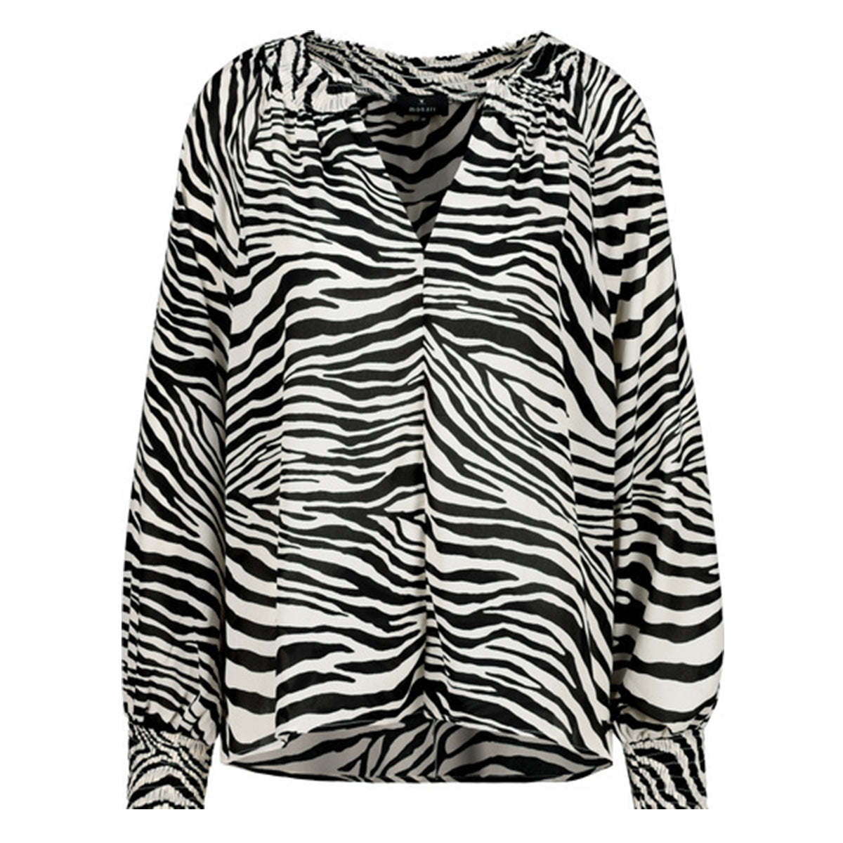 Monari Damen Bluse Allover-Print