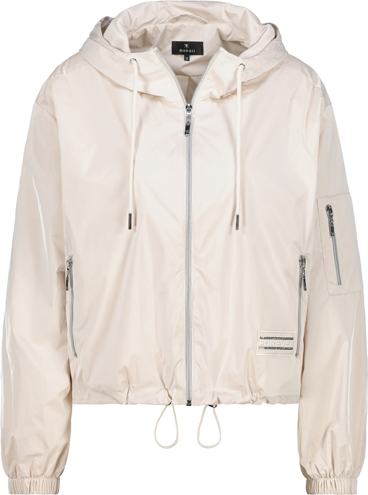 Monari Damen Jacke – champagne beige
