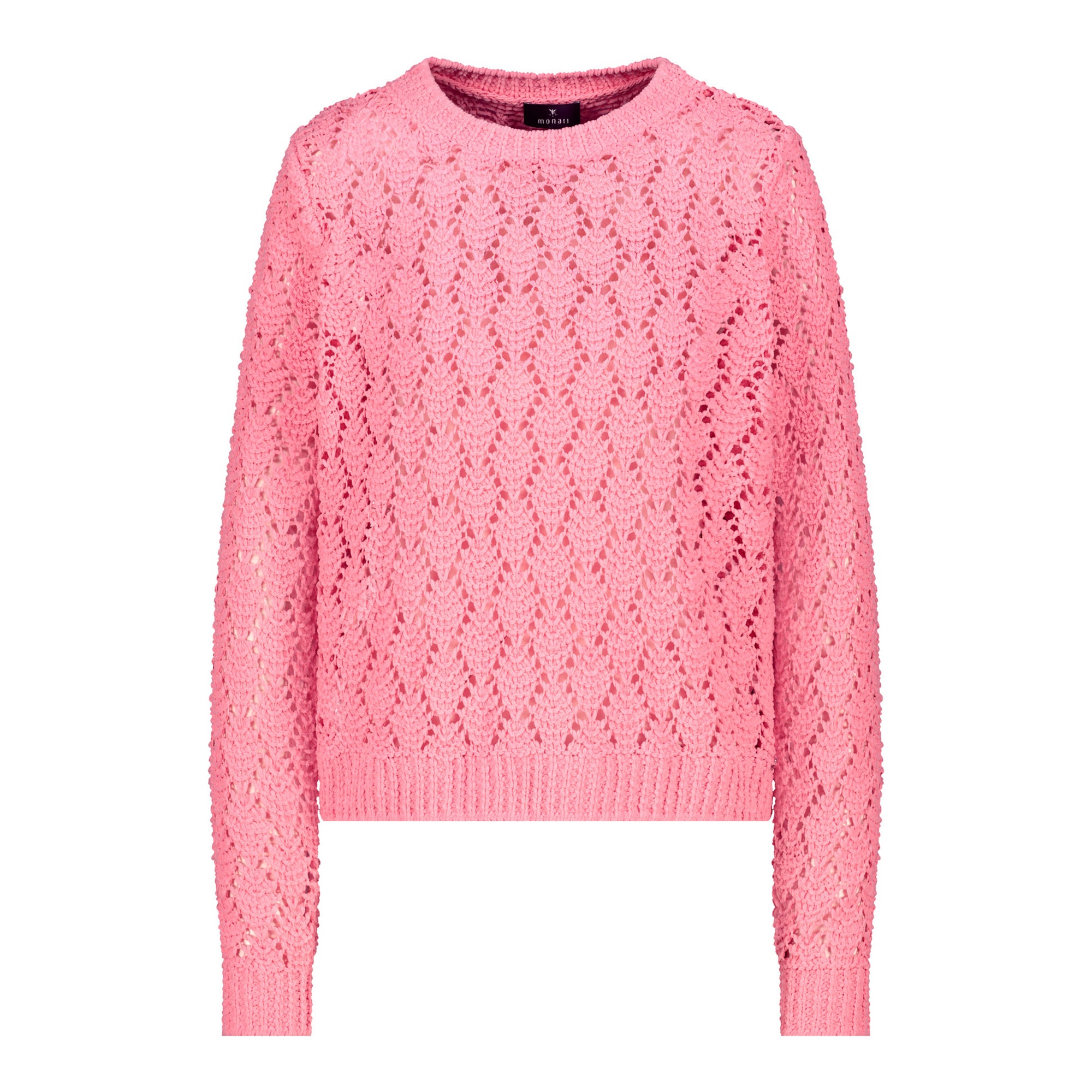 Monari Damen Strickpullover Ajour