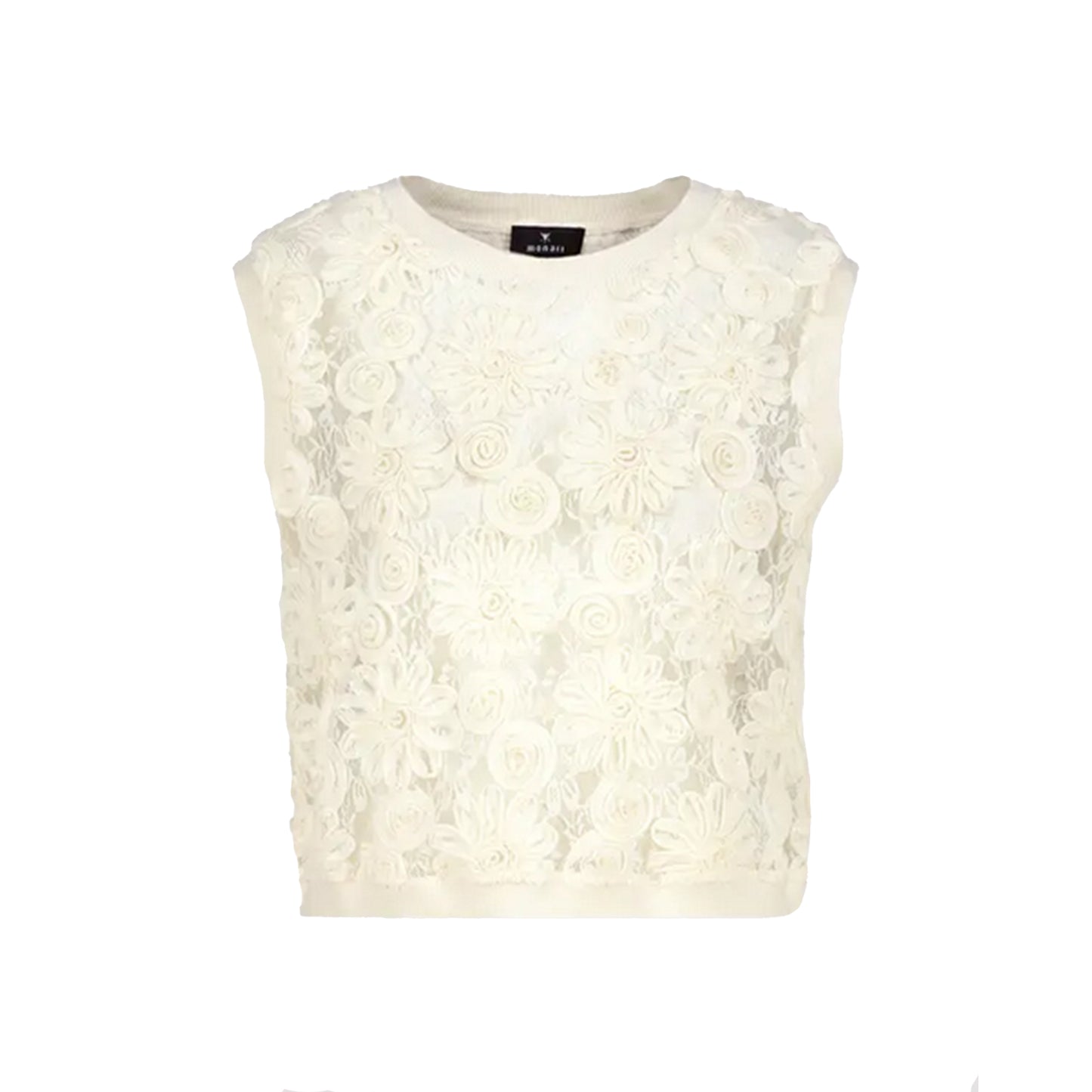 Monari Damen Top mit Spitze