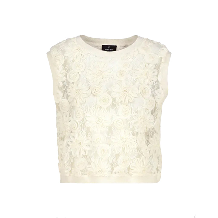 Monari Damen Top mit Spitze
