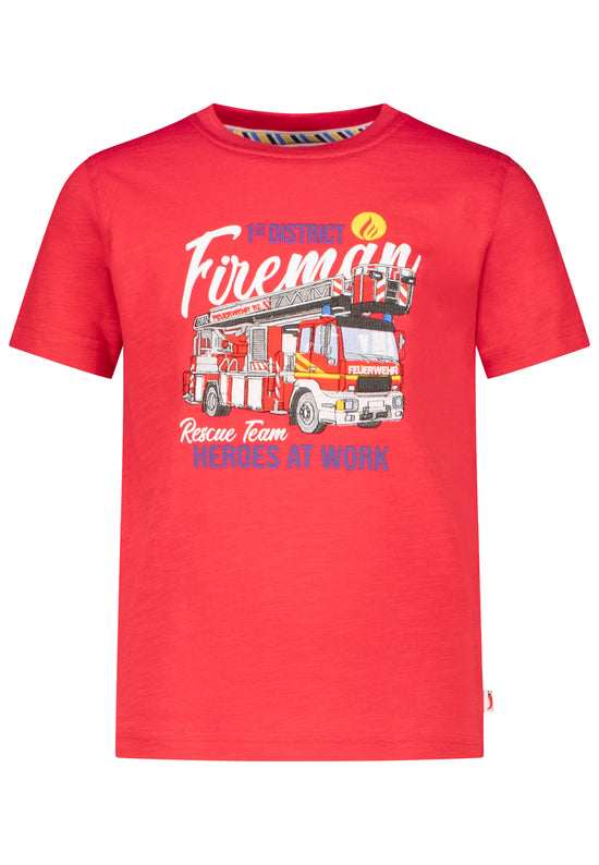 Salt & Pepper Jungen Boys TS print EMB Firetruck 43112755