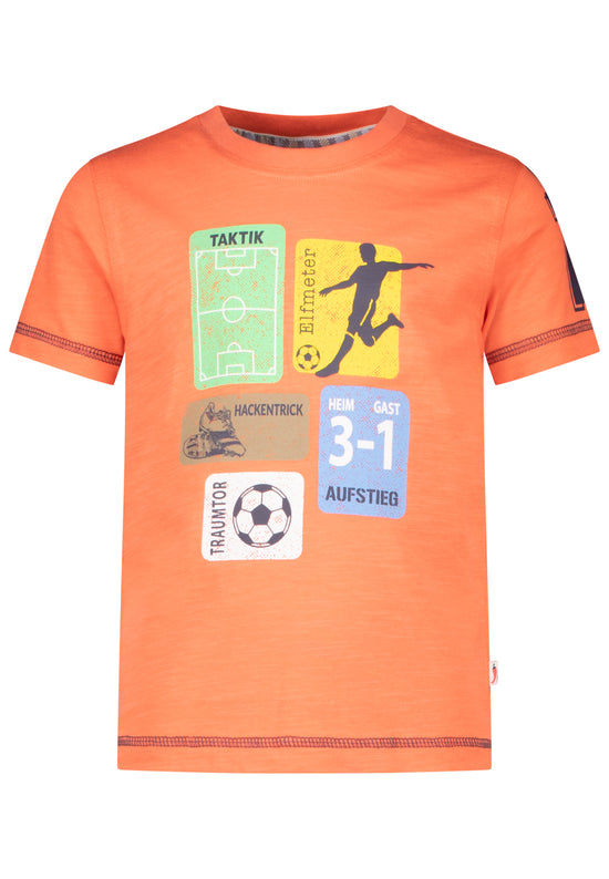 Salt & Pepper Jungen Boys TS printflockprint Soccer 43112765