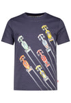 Salt & Pepper Jungen T-Shirt Racing mit Rennwägen 43112766