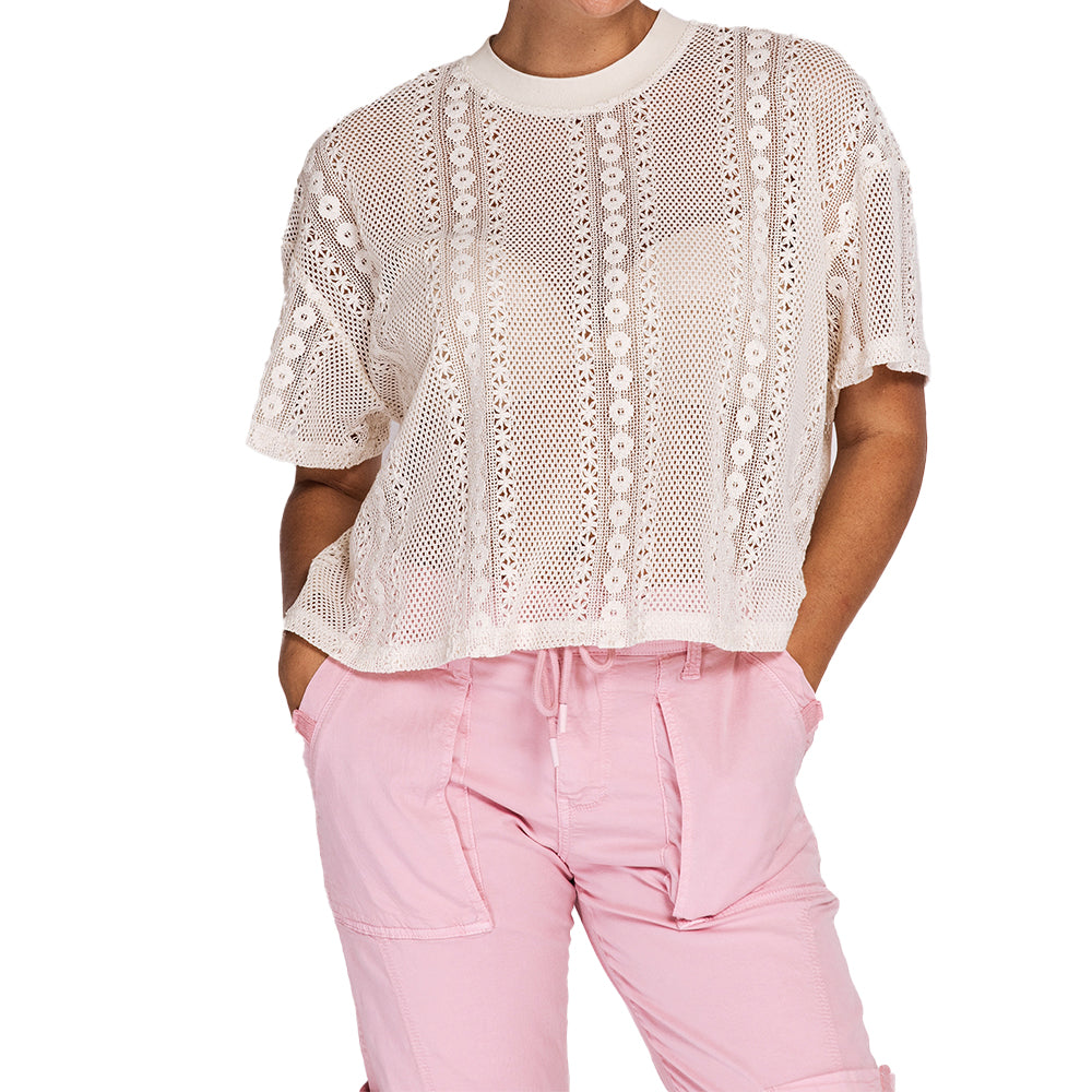 Zhrill Damen T-Shirt ZHAURELIA – off white