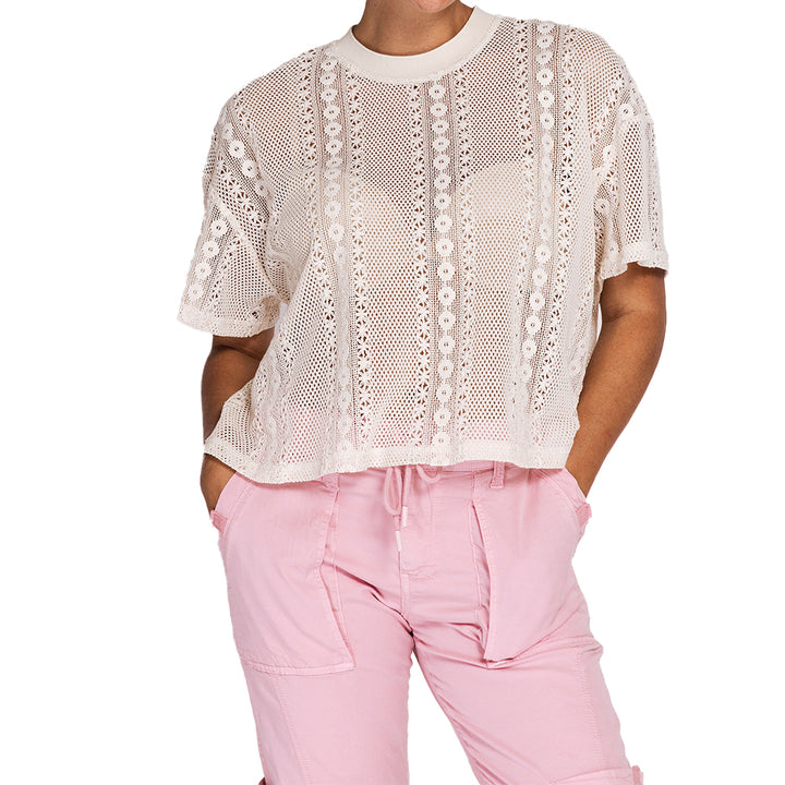 Zhrill Damen T-Shirt ZHAURELIA – off white