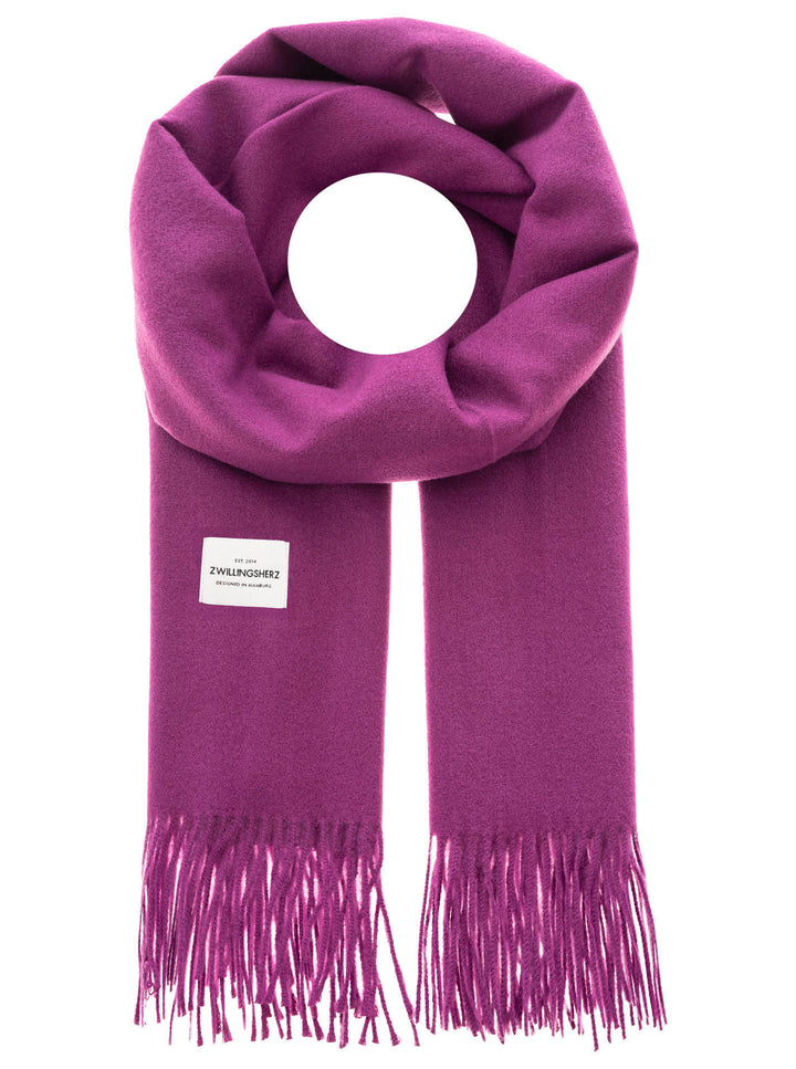 Zwillingsherz Damen Schal "Uni & Franse"