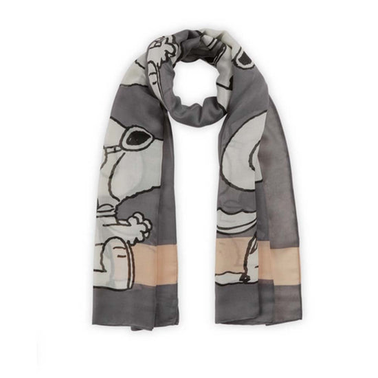 Codello Damen Schal Allover-Look PEANUTS